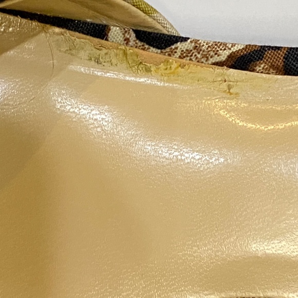 Cabi 6020 Kiki Ankle Strap Leopard Print Block Kitten Heels size 7M - Picture 8 of 11